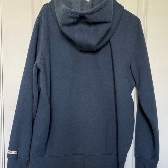 Wrangler Riggs Workwear Blue Hoodie Size XL - Picture 2 of 5